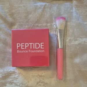 Peptide Fair Complexion Foundation with Angled Brush